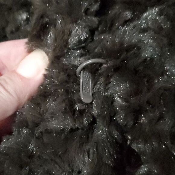 Like New Dennis Bass Faux Fur Coat Size 2XL - Picture 6 of 15